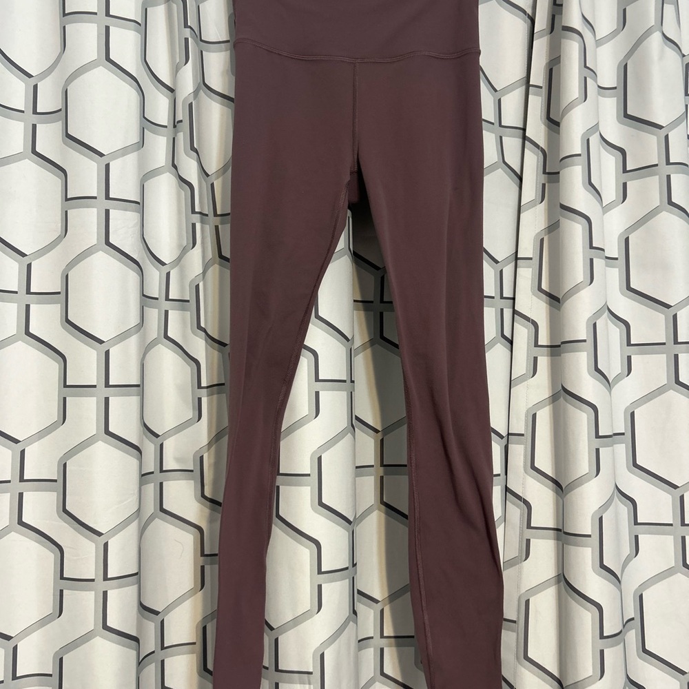 Athleta High Rise Elevation Tights in purple